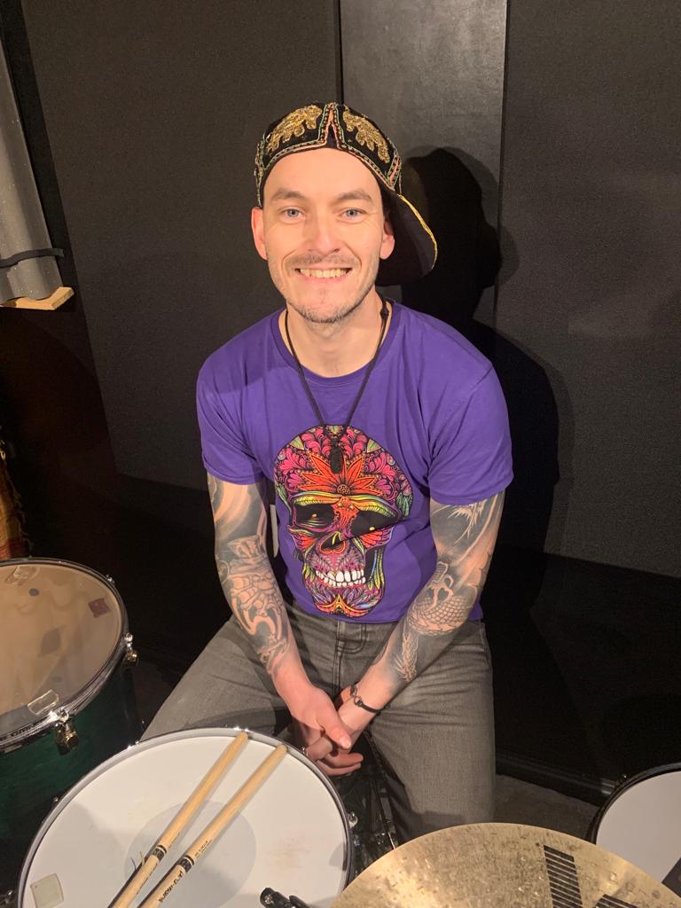 Nigel Powell Drumming